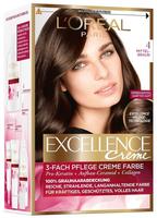 L'Or&eacute;al Paris Excellence Cr&egrave;me Coloration 4 Mittelbraun 1 St&uuml;ck