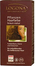 Logona Pflanzen-Haarfarbe Braun Natur (100 g)