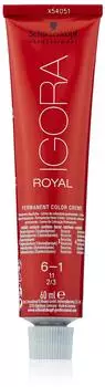 Schwarzkopf Igora Royal Nuance 6-1 Dunkelblond Cendr&eacute; (60 ml)