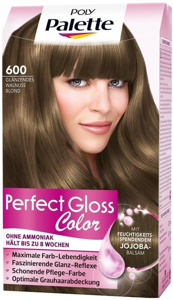 Schwarzkopf Poly Palette Perfect Gloss Color Tönung 600 Glänzendes Walnuss Blond