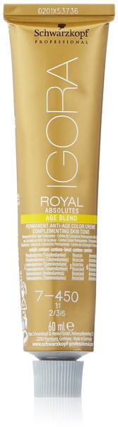 Schwarzkopf Professional Igora Royal Absolutes Anti-Age 7-450 mittelblond beige gold 60 ml