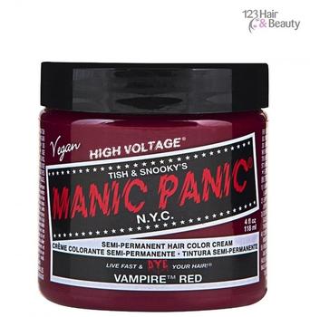 Manic Panic Semi-Permanent Hair Color Cream - Vampire Red (118ml)