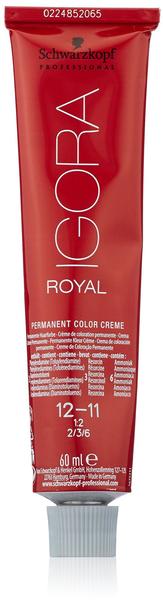 Schwarzkopf Igora Royal Premium-Haarfarbe 12-11 spezialblond cendré extra, 1er Pack (1 x 60 g)