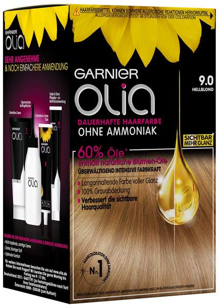 Garnier Olia Dauerhafte Haarfarbe 9.0 Hellblond Test TOP Angebote ab 6,29 €  (März 2023)
