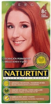 Naturtint Permanente Haarfarbe 8C Kupferblond