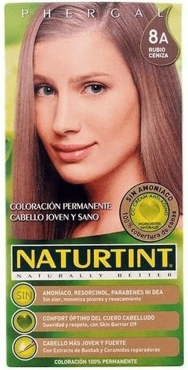 Naturtint Permanente Haarfarbe 8A Aschblond