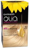 Garnier Olia Coloraci&oacute;n Permanente #9,3 Rubio Muy Claro Dorado Set 4 pz