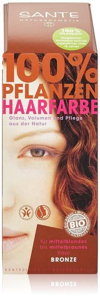 Sante Pflanzen-Haarfarbe Bronze Rotbraun (100 g)