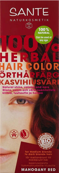 Sante Pflanzen-Haarfarbe Mahagonirot (100 g)