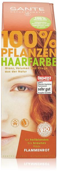 Sante Pflanzen-Haarfarbe Flammenrot (100 g)