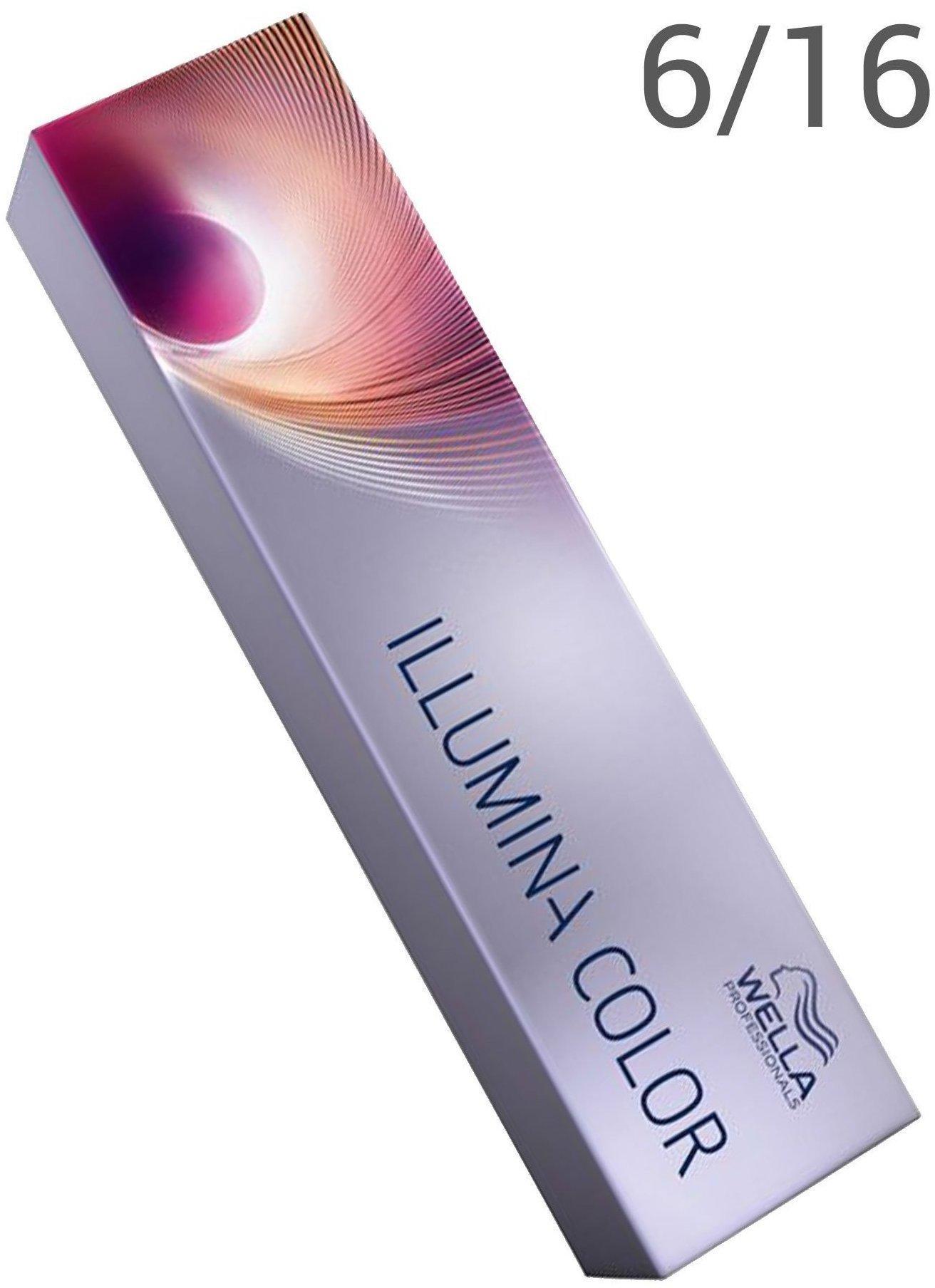 Wella Illumina Color 6/16 dunkelblond asch-violett (60 ml) Test TOP  Angebote ab 8,50 € (Februar 2023)