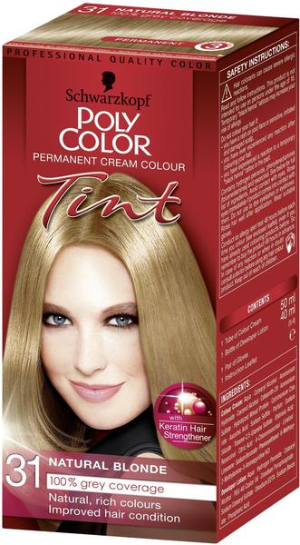 Schwarzkopf Poly Color Creme Haarfarbe 31 Hellblond (124 g)