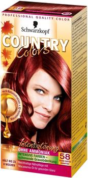 Schwarzkopf Country Colors Grand Canyon Granatrot 58