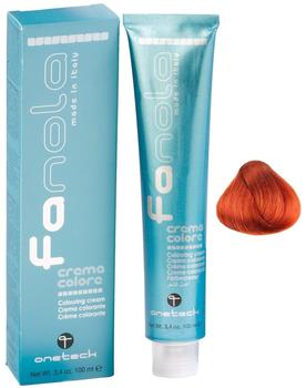 Fanola Hair Color 8.44 Lebhaftes Hellblond Kupfer (100ml)