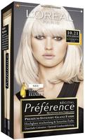 L'Or&eacute;al Paris Pr&eacute;f&eacute;rence Haarfarbe Farbton 10.21 Super Light Pearl Blonde 1...
