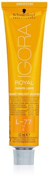 Schwarzkopf Professional Igora Royal Fashion Lights L-77 kupfer 60 ml