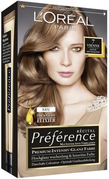 L'Or&eacute;al R&eacute;cital Pr&eacute;f&eacute;rence 7 Naturmittelblond