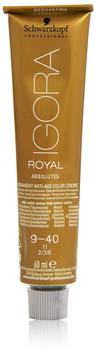 Schwarzkopf Professional Igora Royal Absolutes 9-40 extra hellblond beige natur 60 ml