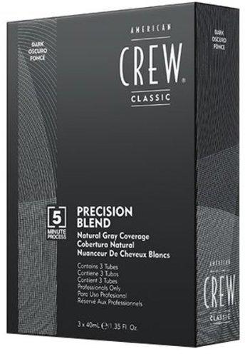 American Crew Precision Blend Natural Grey Coverage 2-3 dunkelbraun (3 x 40ml)