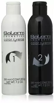 Salerm Cosmetics Behandlung zur Entfernung künstlicher Pigmente, 2er-Pack