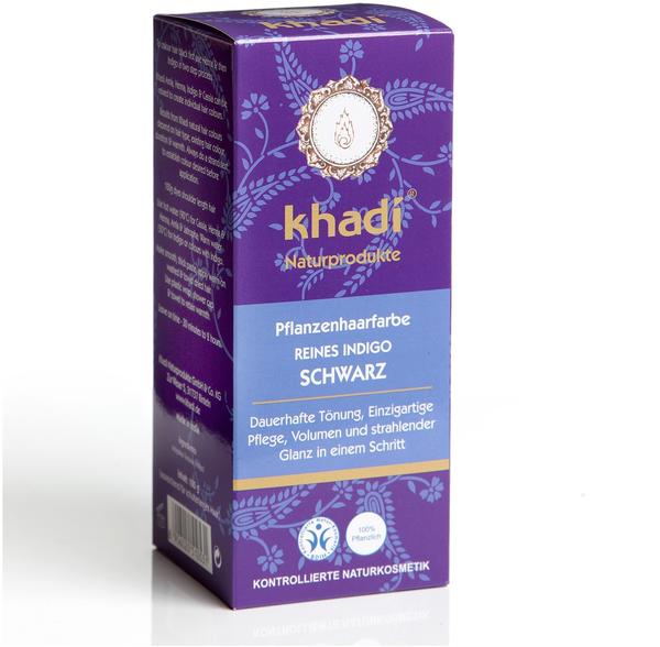 Khadi Pflanzenhaarfarbe reines Indigo Pulver (100 g)