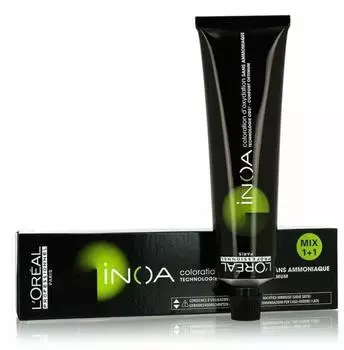 L'Or&eacute;al Inoa Permanente Haarfarbe ohne Ammoniak 6.1, 60g