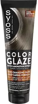 syoss Color Glaze (130ml) Cool Brown