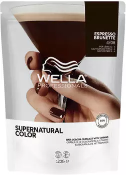 Wella Professionals Supernatural Color (120g) 4/08 Espresso Brunette