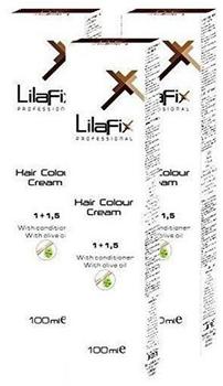 LilaFix Professional LilaFix Colorationscreme Haarfarbe 100 ml 7/34 Mitellblond Gold Kupfer