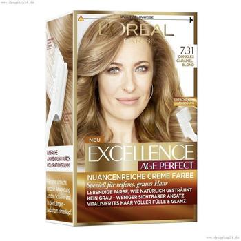 Loreal Excellence Age Perfect - 7.31 dunkles Caramel