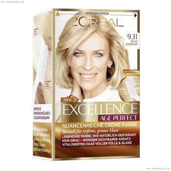 L'Oréal Excellence Age Perfect - 9.31 helles Goldblond