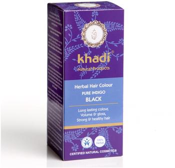 Khadi Pflanzenhaarfarbe reines Indigo Pulver (100 g)