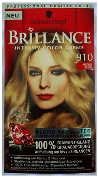 Schwarzkopf Brillance Intensiv-Color-Creme 910 Absolut blond