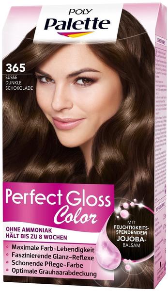 Schwarzkopf Poly Palette Perfect Gloss Color Tönung 365 Süße Dunkle Schokolade