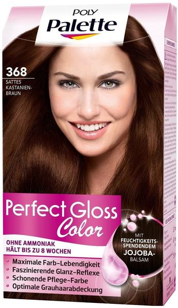 Schwarzkopf Poly Palette Perfect Gloss Color Tönung 368 Sattes Kastanienbraun