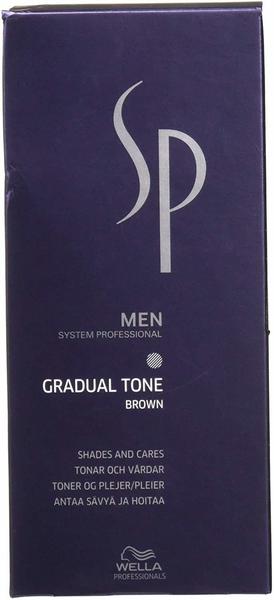 Wella SP Men Gradual Tone braun SET 3 x 60ml Pigment Mousse & 30ml Sensitive Shampoo
