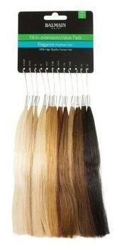 Comair Balmain Colorring Fill-In Valuepacks & human hair tail