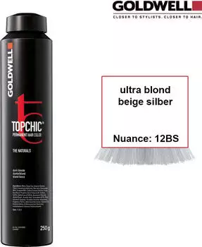 Goldwell Topchic 12/BS - ultra blond beige silber (250 ml)