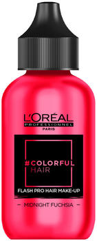L'Oréal #Colorfulhair Flash Pro Hair Make-Up - Midnight Fuchsia (60 ml)