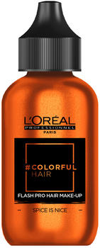 L'Oréal #Colorfulhair Flash Pro Hair Make-Up - Spice Is Nice (60 ml)