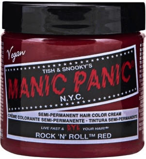 Manic Panic Semi-Permanent Hair Color Cream - Rock'N'Roll Red (118ml)