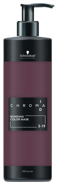Schwarzkopf Professional Chroma ID Bonding Colour Mask 3-19 dunkelbraun cendre violett (500 ml)