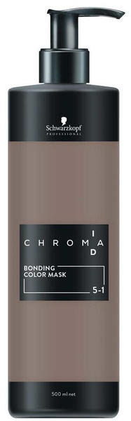 Schwarzkopf Professional Chroma ID Bonding Colour Mask 5-1 hellbraun cendré (500 ml)