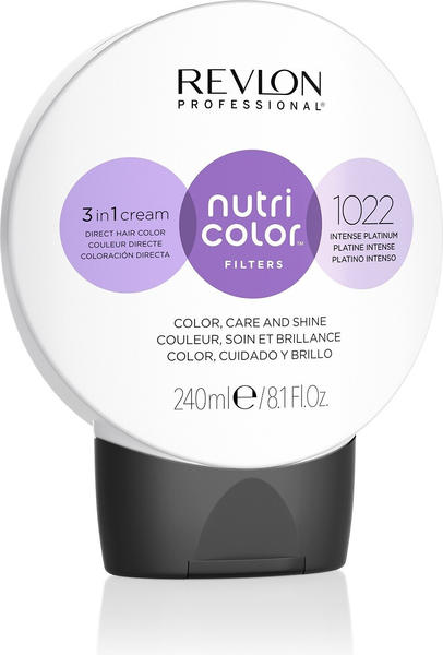 Revlon Professional Nutri Color Filters 3 in 1 Cream 1022 Intense Platinum (240 ml)
