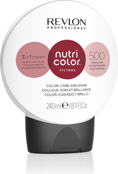 Revlon Professional Nutri Color Filters 3 in 1 Cream 500 Purple Red (240 ml)