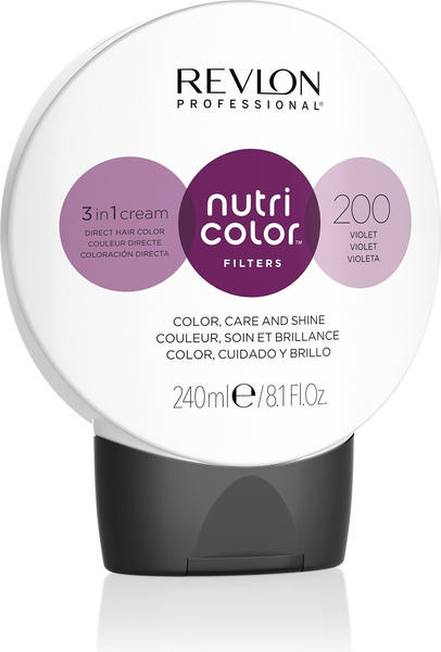Revlon Professional Nutri Color Filters 3 in 1 Cream 200 Violet (240 ml)