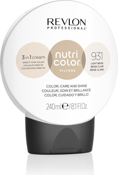 Revlon Professional Nutri Color Filters 3 in 1 Cream 931 Light Beige (240 ml)