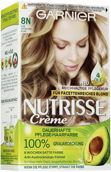 Garnier Nutrisse Creme 8N Nude Natürliches blond