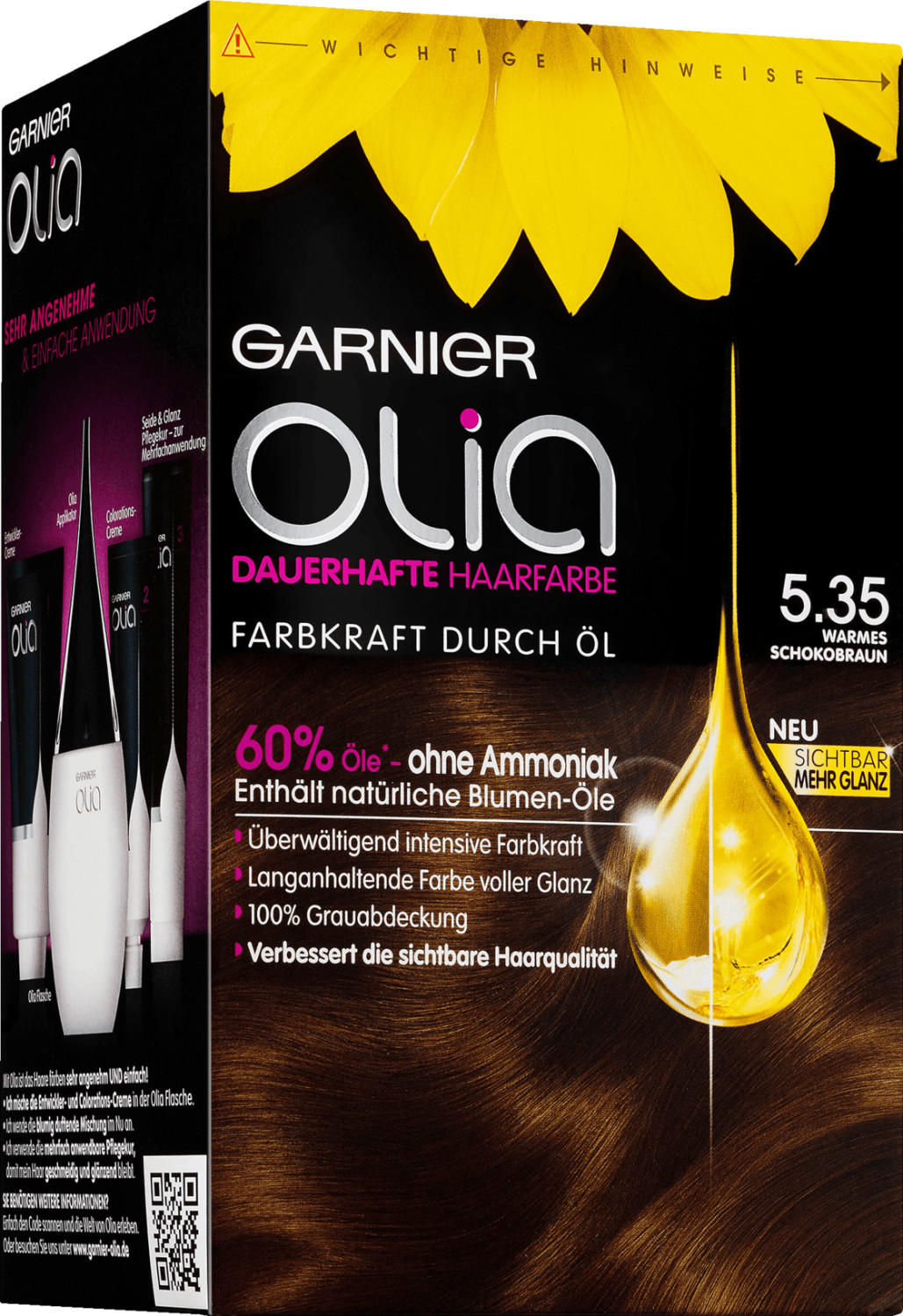 Garnier Olia 5.35 Warmes Schokobraun - Angebote ab 6,74 € | Colorationen