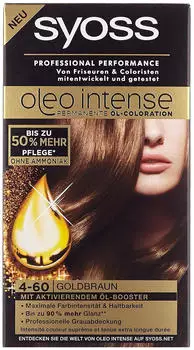 syoss Oleo Intense Öl-Coloration 4-60 goldbraun